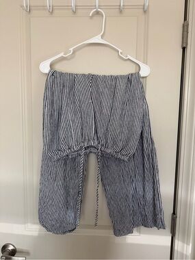 Worn once target linen drawstring pants